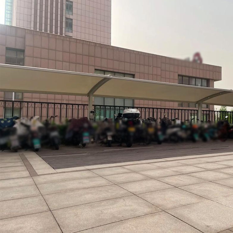 滨州膜结构电动车棚